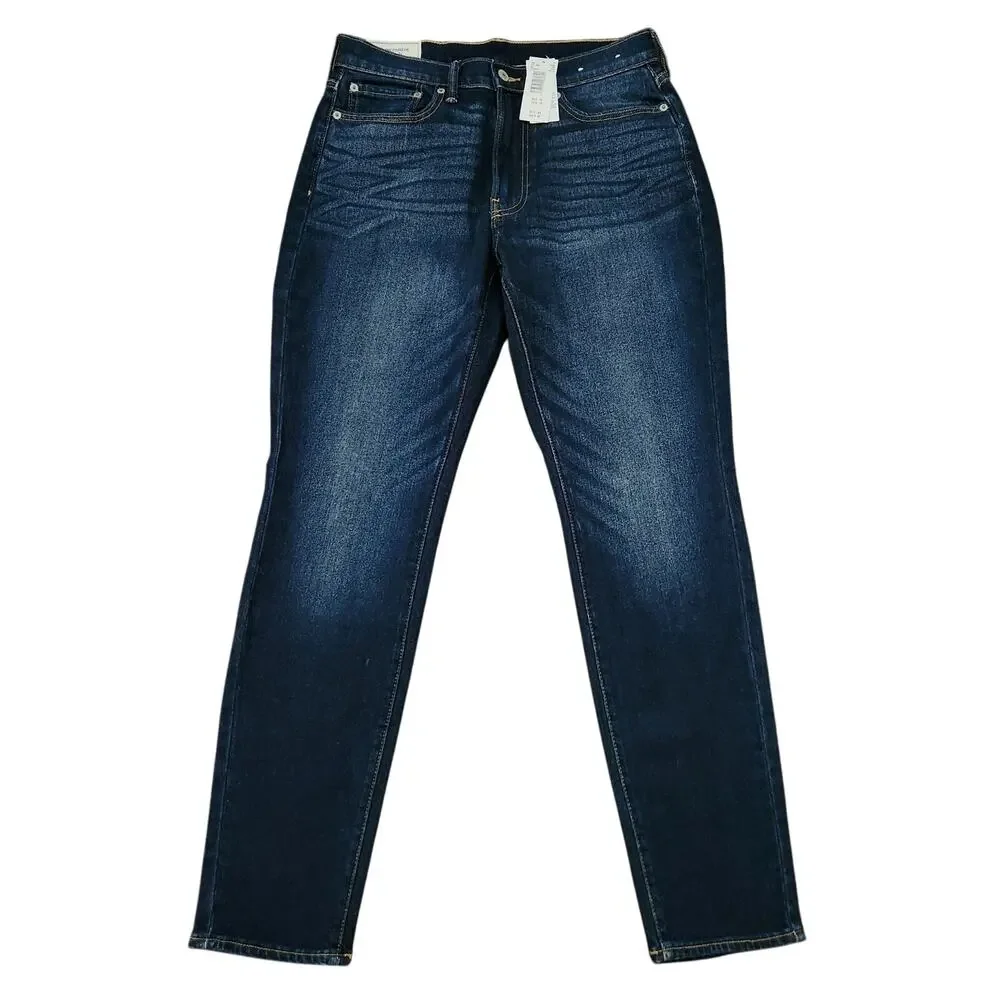 NWT Abercrombie & Fitch Athletic Slim Jean Size 30x32 - Picture 1 of 5